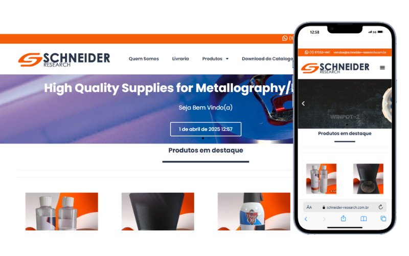 Schneider Research - Catálogo de Produtos