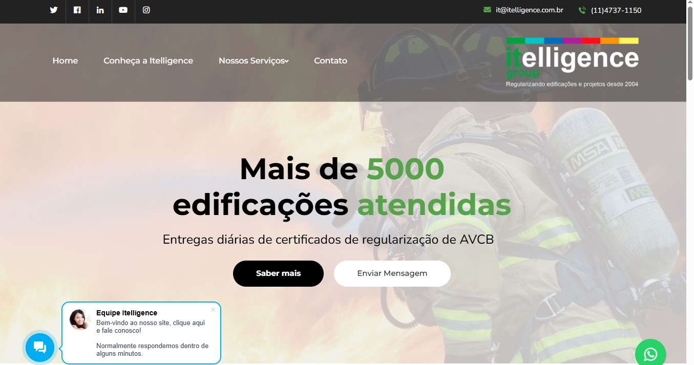 Site Institucional para Consultoria