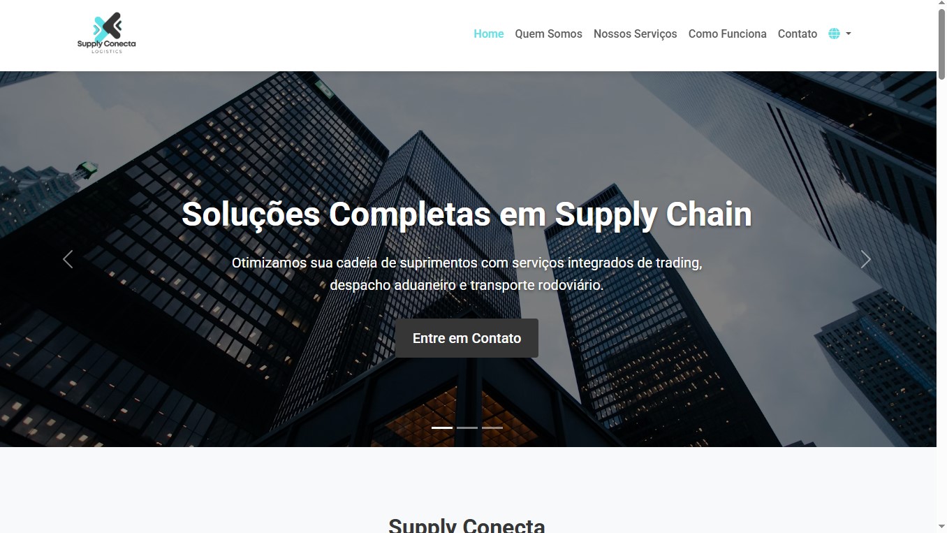 Website Corporativo Logístico