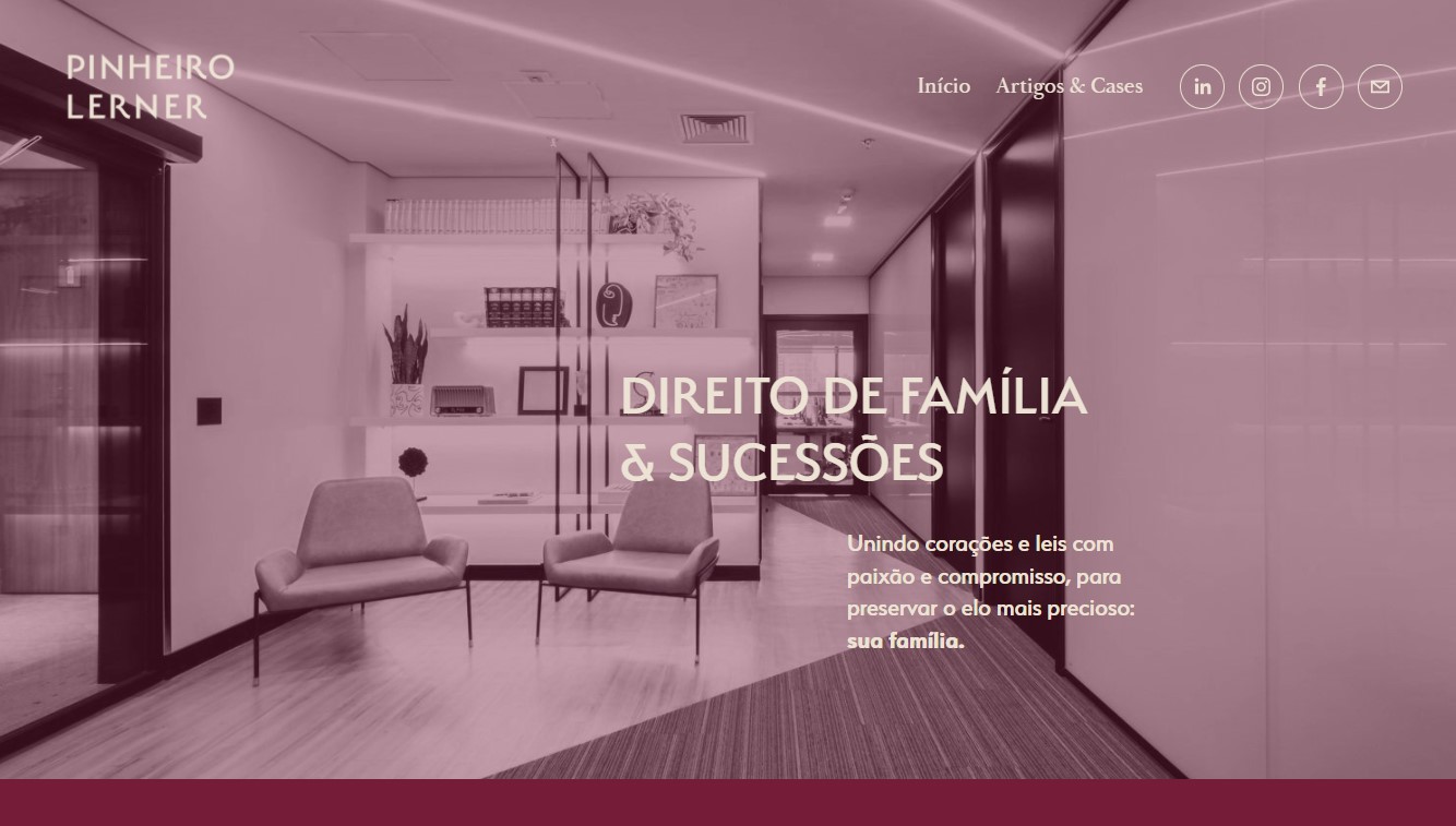 Site para Escritório de Advocacia